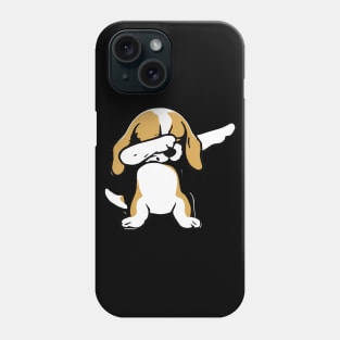 Dabbing Beagle Dab Dog Owner Retro Funny Dog Phone Case