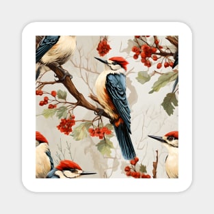 North American Birds - Woodpecker Magnet