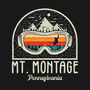 Montage Mountain Pennsylvania. T-Shirt