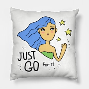 Go for it Pillow