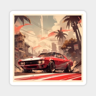 Muscle Car Dreams Magnet