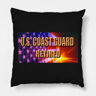 U.S. Coast Guard Retired Pillow