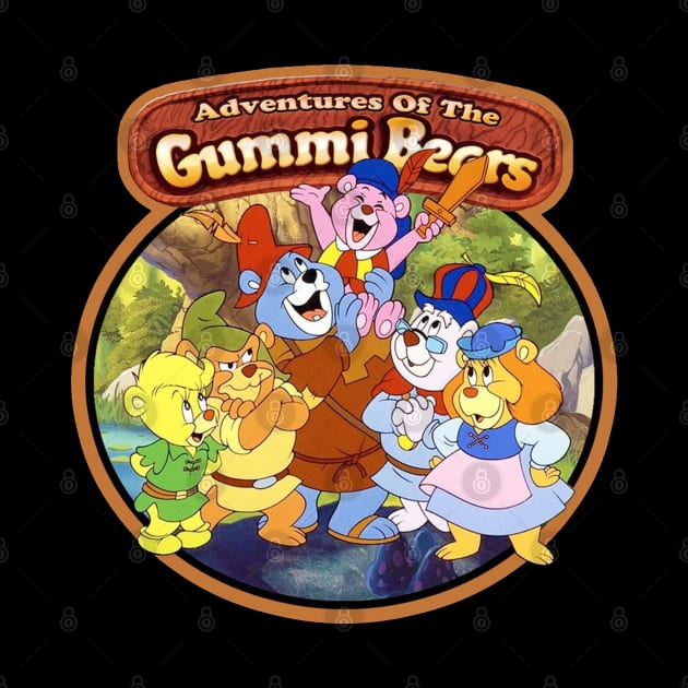 Gummi Bears Vintage Image by morrise