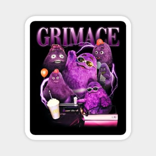 Grimace in 90s Y2k Style Tribute Magnet