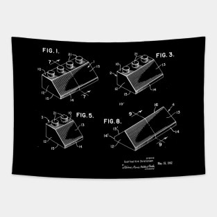 Lego Vintage Patent Image 1962 Tapestry