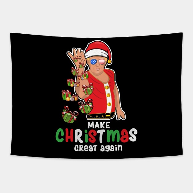 Make christmas great again Tapestry by Rebrand