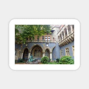 Courtyard in Budapest Magnet