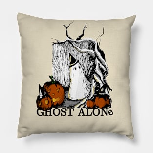 Ghost Alone Pillow