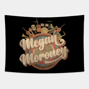 Music Tour Vintage Retro // Megan Ann Moroney Tapestry