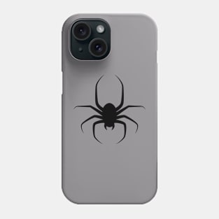 Black spider Phone Case