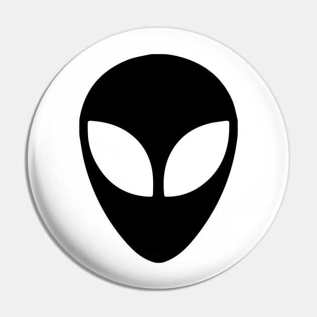 Alien Face Pin by Mariteas