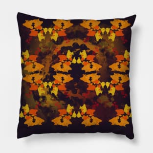 Autumn tie-dye Pillow