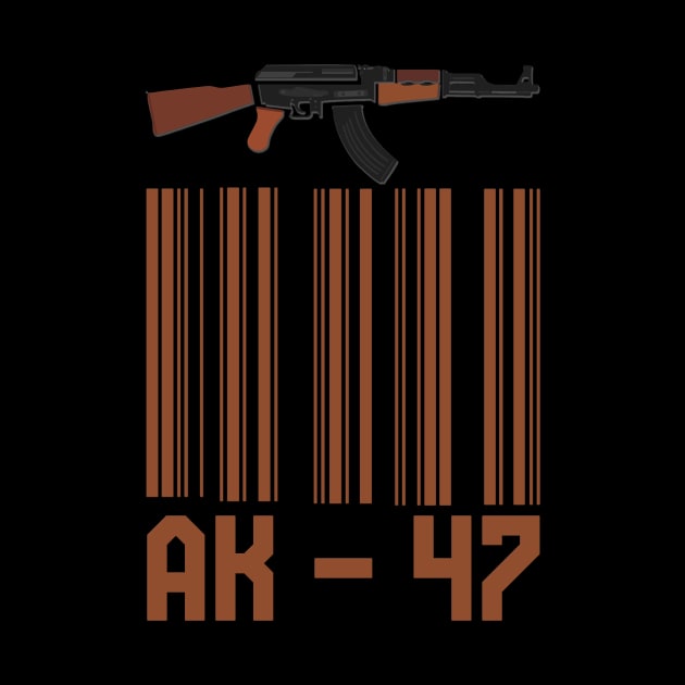 ak 47 barcode by naeli8