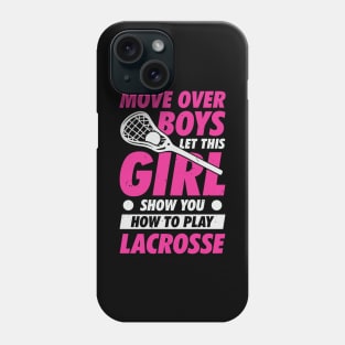 Funny Lacrosse Player Girl Gift Phone Case