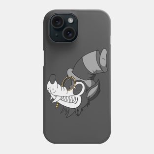 Old School Loan Wolf Phone Case