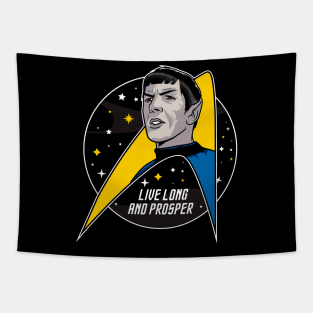 Live long and prosper Tapestry