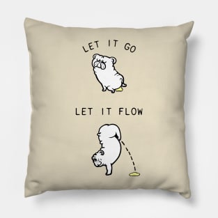 Let It Go English Bulldog Pee Pillow