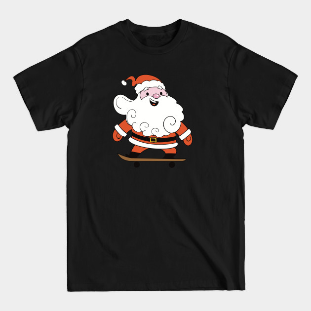 Discover Skateboard Santa - Santa Claus - T-Shirt