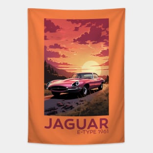 Jaguar E-Type Series 1 Tapestry