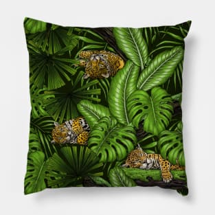 Jungle kitties Pillow