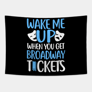 Broadway Tickets Tapestry