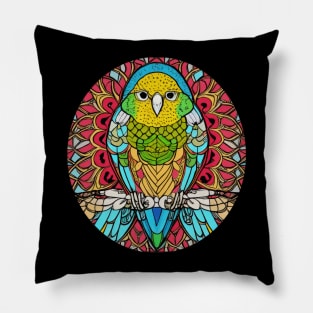 Cute Budgie Parakeet | Pillow