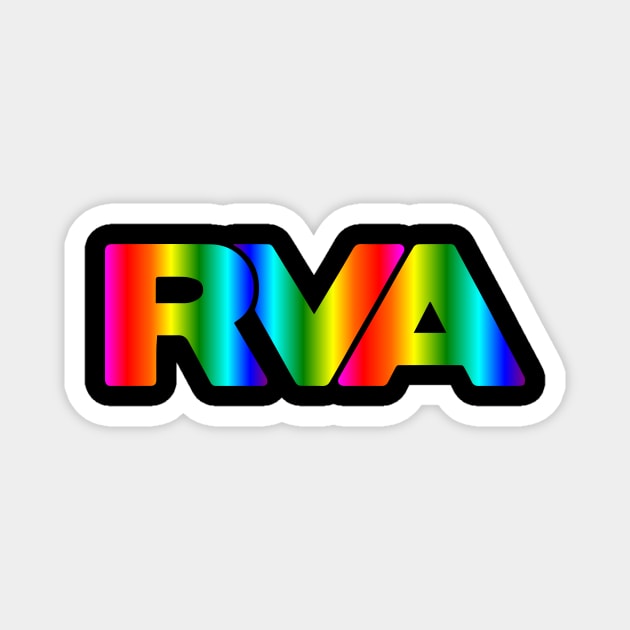 Rva LGBT Magnet by Mollie