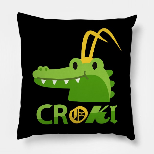 croki Pillow by senpaistore101