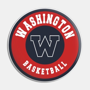 Washington basketball Pin