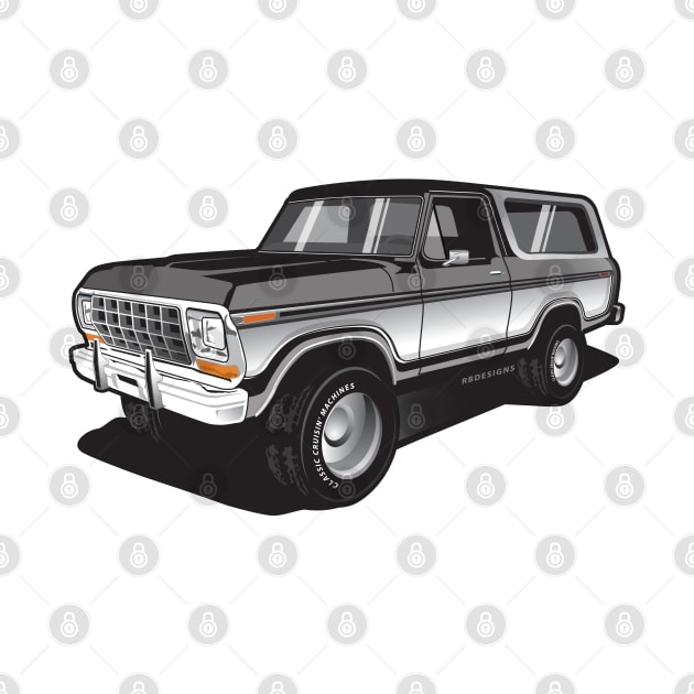 1979 Ford Bronco, Dentside, two tone. by RBDesigns