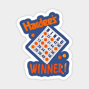 Hardee's Bingo - Vintage Magnet