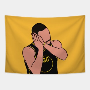 Stephen Curry Says Good Night Tapestry