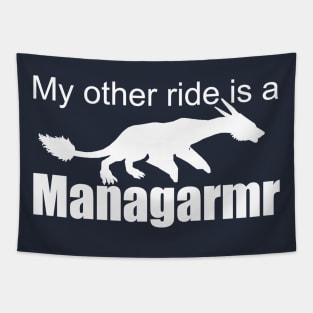 Ark Survival Evolved-My Other Ride is a Managarmr Tapestry