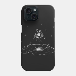 Lunar Lander (white version) Phone Case