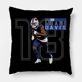 gabe davis Pillow