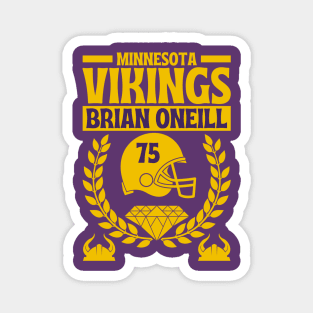 Minnesota Vikings Brian Oneill 75 Edition 2 Magnet