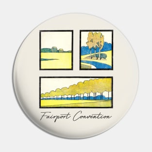 Fairport Convention -- Original Fan Artwork Design Pin