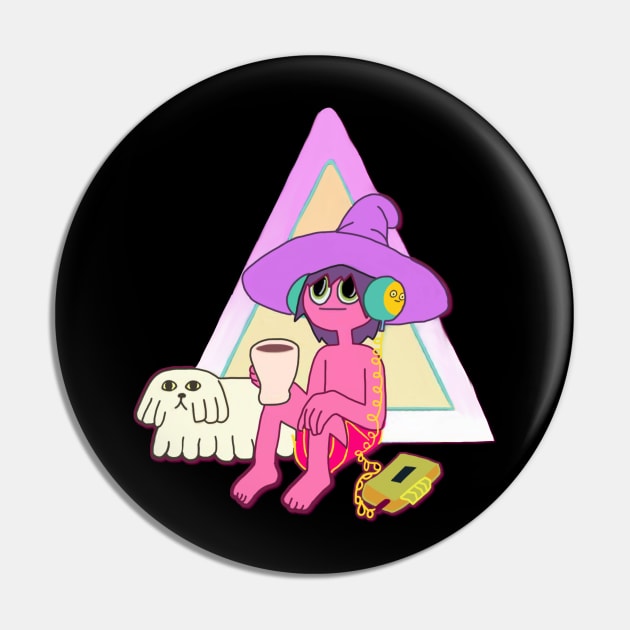 The Midnight Gospel Pin by shortwelshlegs