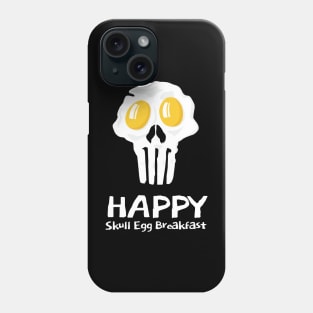 Happy Skull Egg Breakfast Phone Case