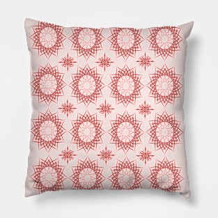 Mandala Flower Pattern Pillow