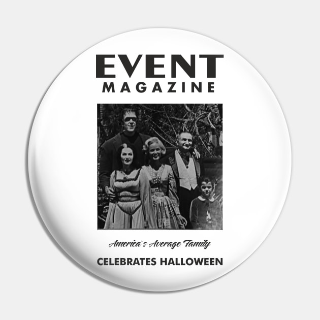 The Munsters Event Magazine Pin by Charlie_Vermillion