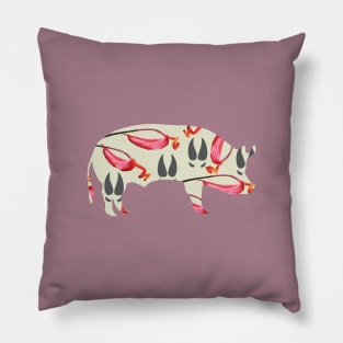 Pig Orchid Pillow