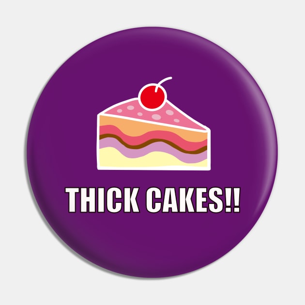 Thick Cakes!! - Nailed It Holiday Pin by Charissa013