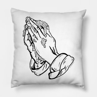 Washing Hands Praying Hands Pillow