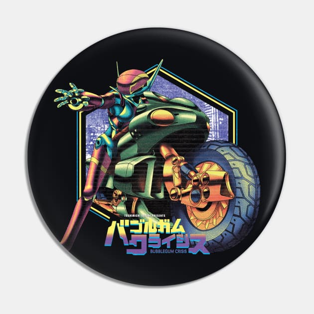 Bubblegum Crisis Pin by geeeeeeeeeeeek