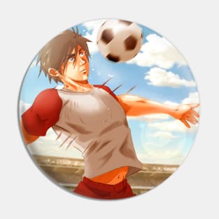 soccer player anime boy Pin