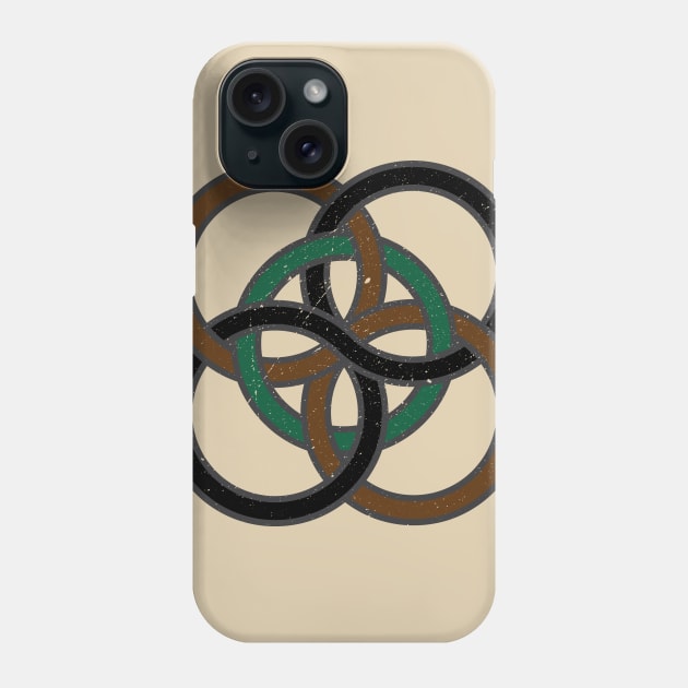 Clover Knot Phone Case by EdwardLarson