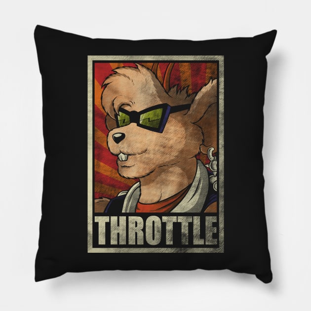 Throttle Pillow by Barbadifuoco