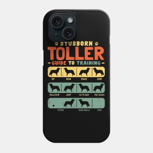 Vintage Rainbow Toller guide Training Phone Case