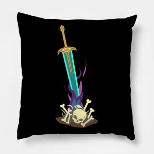 Moonlight Bonfire Pillow